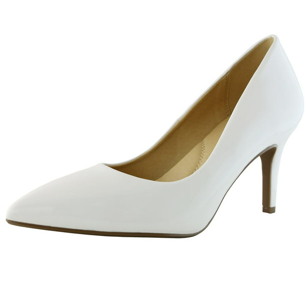 Women's High Stiletto Heel Pointed Toe Slip On Pump Wedding Party Shoes Stylish
